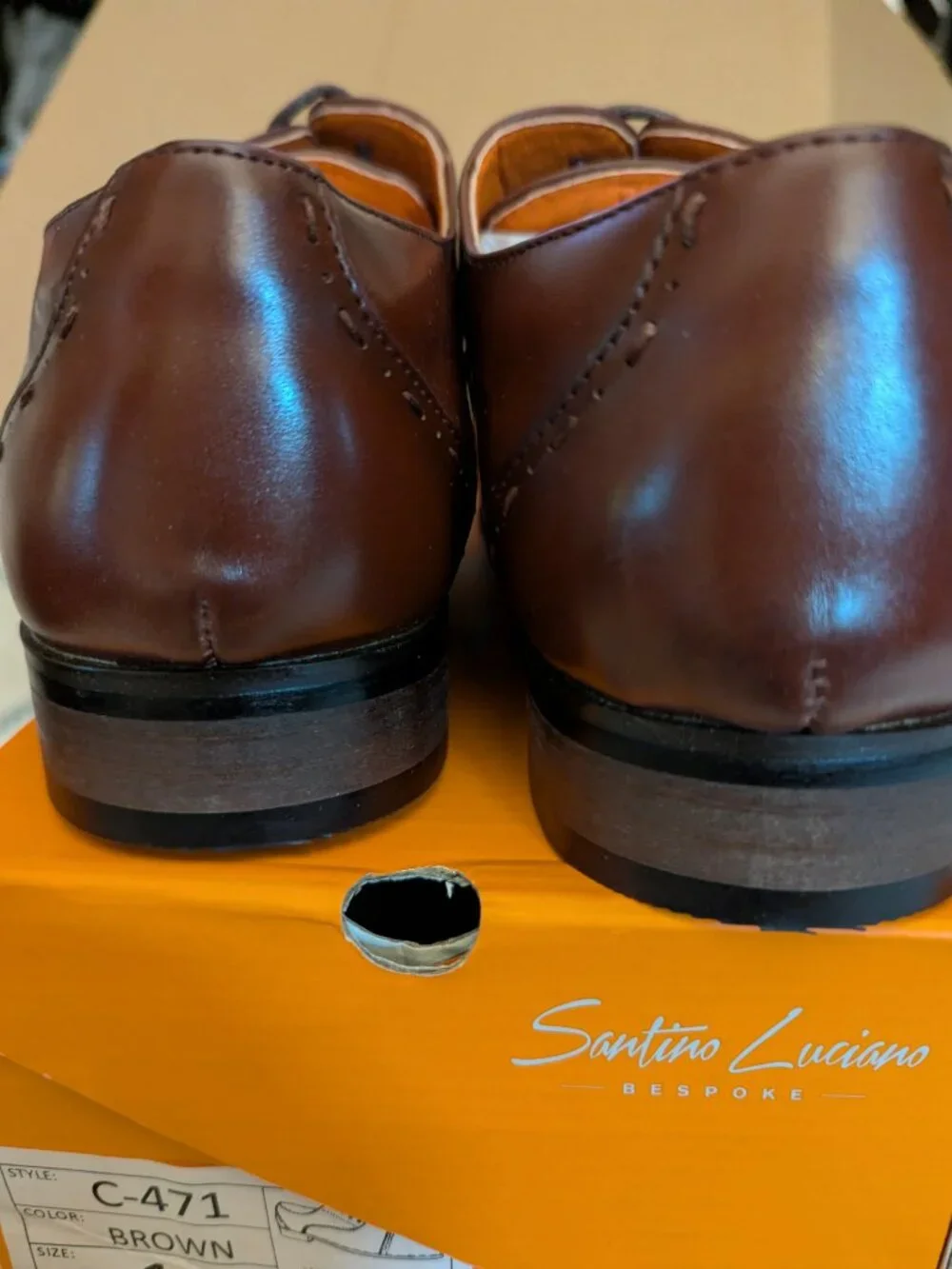 Santino Luciano Bespoke Mens Dress Shoes 11